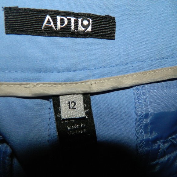 Apt. 9 Dress Capris Pants Size 12 (T-31) - Picture 3 of 4